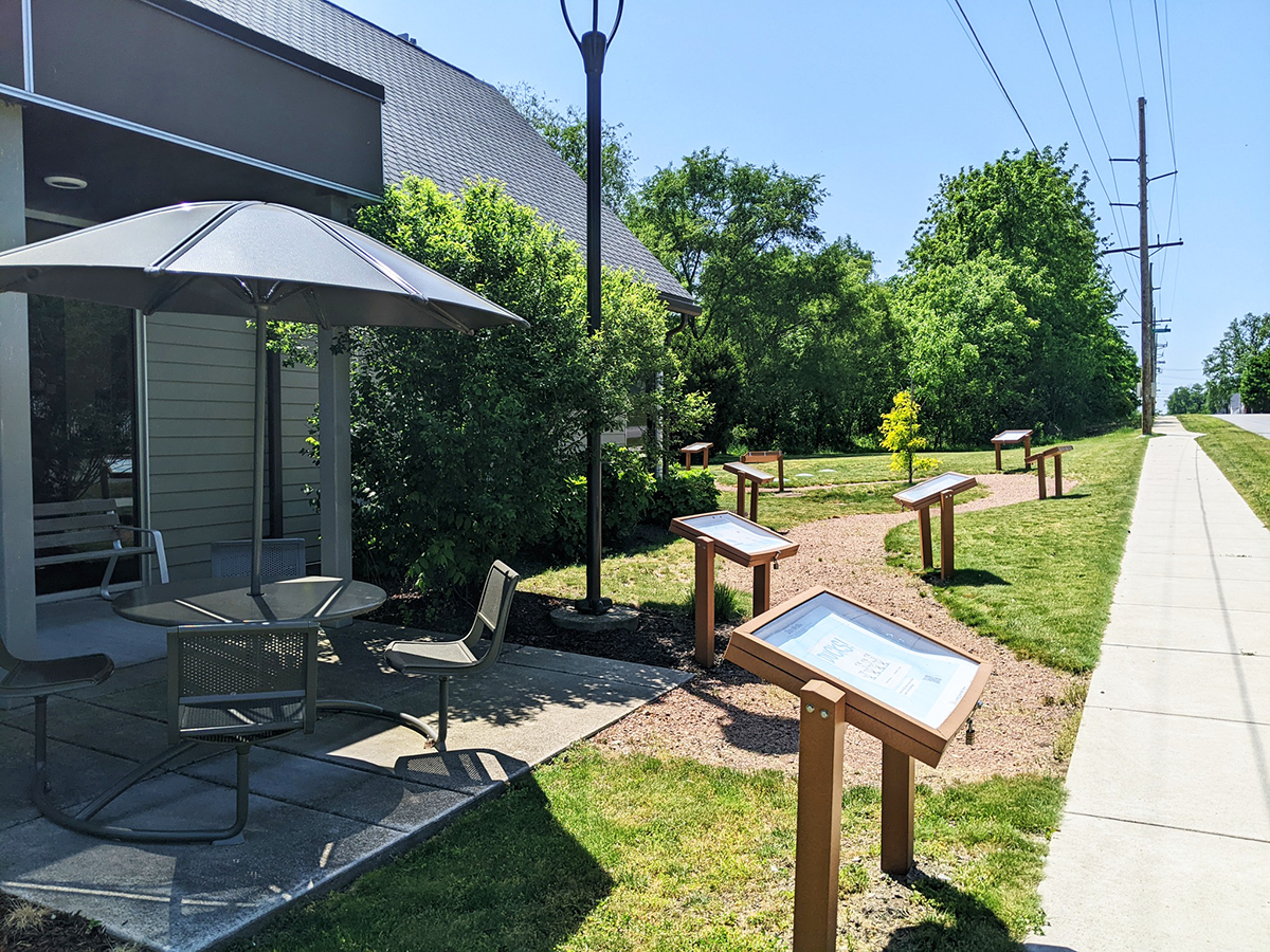 Walking Trail at the Hanna branch