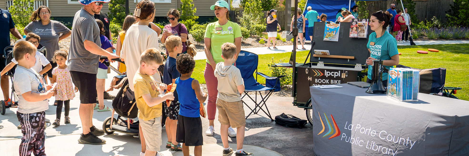 Outreach Services - Summer Reading Kickoff Block Party