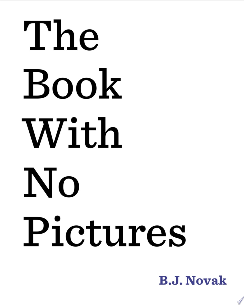Image for "The Book with No Pictures"