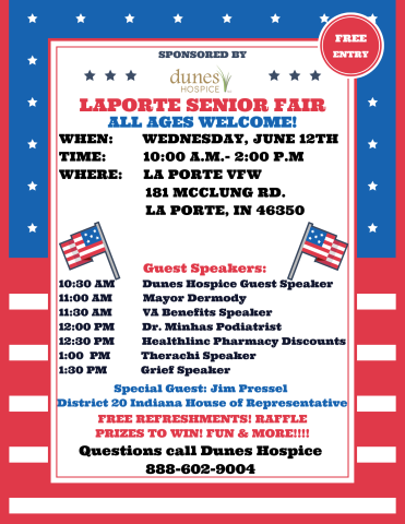 VFW 2024 La Porte Senior Fair 