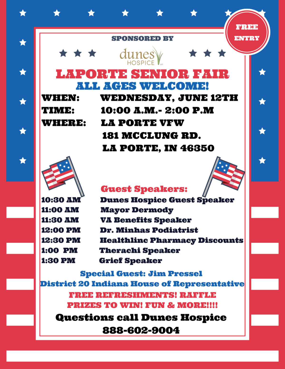 VFW 2024 La Porte Senior Fair 
