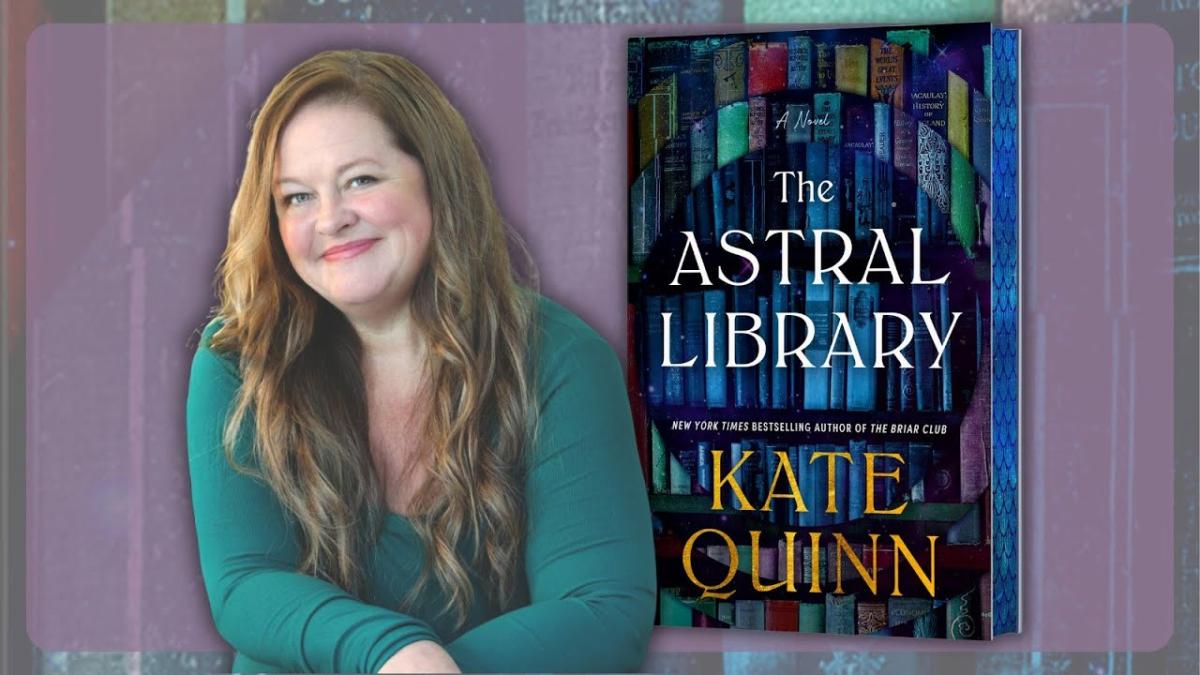 Virtual Author Talk Kate Quinn